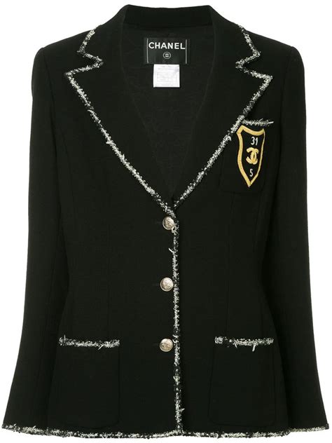 used chanel tops|farfetch chanel jacket.